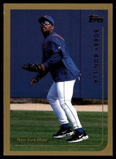 Bobby Bonilla 1999 Topps #282 New York Mets MLB READ FREE SHIPPING AutographDen