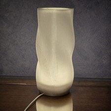 japanese wavy bedside light USB LED night light desktop and dressing table lamp 