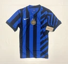 Nike Inter Milan Jersey 2024/2025 Stadium Home Top Lyon Blue Black - Mens Large