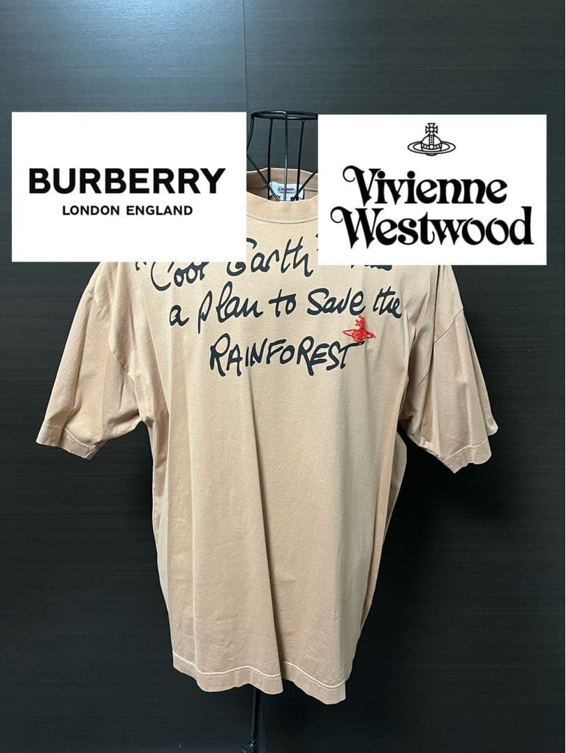 Men size M T-shirt Burberry Vivienne Westwood Collaboration T