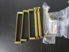 Signature Hardware 160mm satin brass cabinet ...