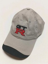 Nissan GTR Embroidered Baseball Cap Hat Grey Black Red