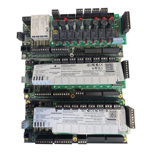 Emerson MultiFlex 88AO+ 810-3063 Board 8 Inputs 8 Outputs 4 Analog outputs 3 Set