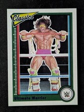 2023 Panini Chronicles WWE ULTIMATE WARRIOR 72/99 Blue Prizm Classics #152