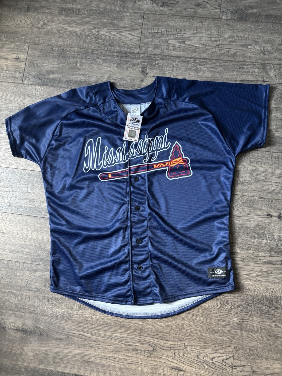 Mississippi Braves Baseball Jersey