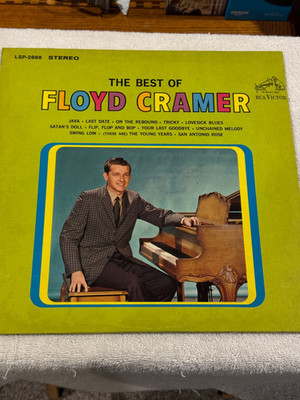 The Best Of Floyd Cramer LP Album - GOOD CONDITION!!!