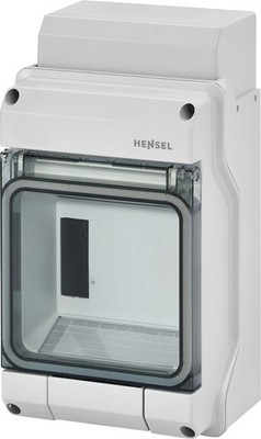 Hensel KV 9103-9109 Kleinverteiler mit Klemme | 3-9 TE