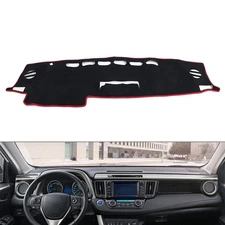Dashboard Dash Antislip Mat Sun Shade Pad Carpet For Toyota RAV4 2013-2018