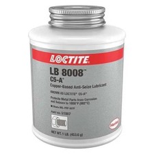 1 PC Loctite '160796 General Purpose Anti-Seize, Copper Base, 1 lb, Brush-T