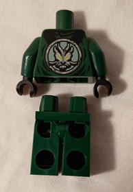 Possessed Loyd Ninjago Lego Minifigure NJO0154 From Set 70736 2015 Green Ninja