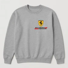 Scuderia Ferrari Racing Iconic Shield Legacy Lifestyle Fashion Unisex Sweatshirt