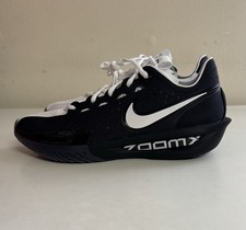 Nike Air Zoom GT Cut 3 Men Sz 9.5 Black White Basketball Shoes IB4458-001 NEW