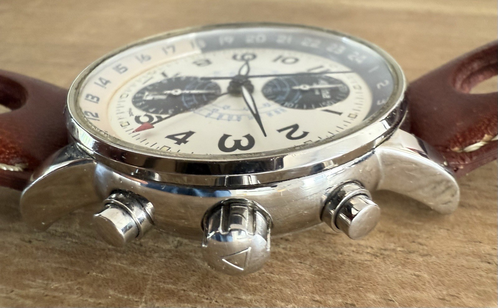 Alpina Startimer Chronograph Automatic Panda Dial… - image 13