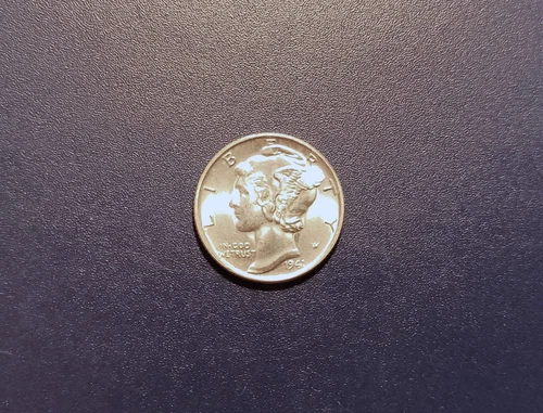 Gem BU 1941-P Mercury Dime