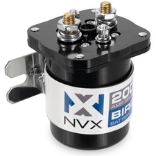 NVX BIR200 200 AMP Battery Relay Isolator and Relay for Cars, RVs, ATVs, UTVs...