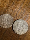 1.00 Face Value 90% Silver 1964 KENNEDY HALF DOLLARS