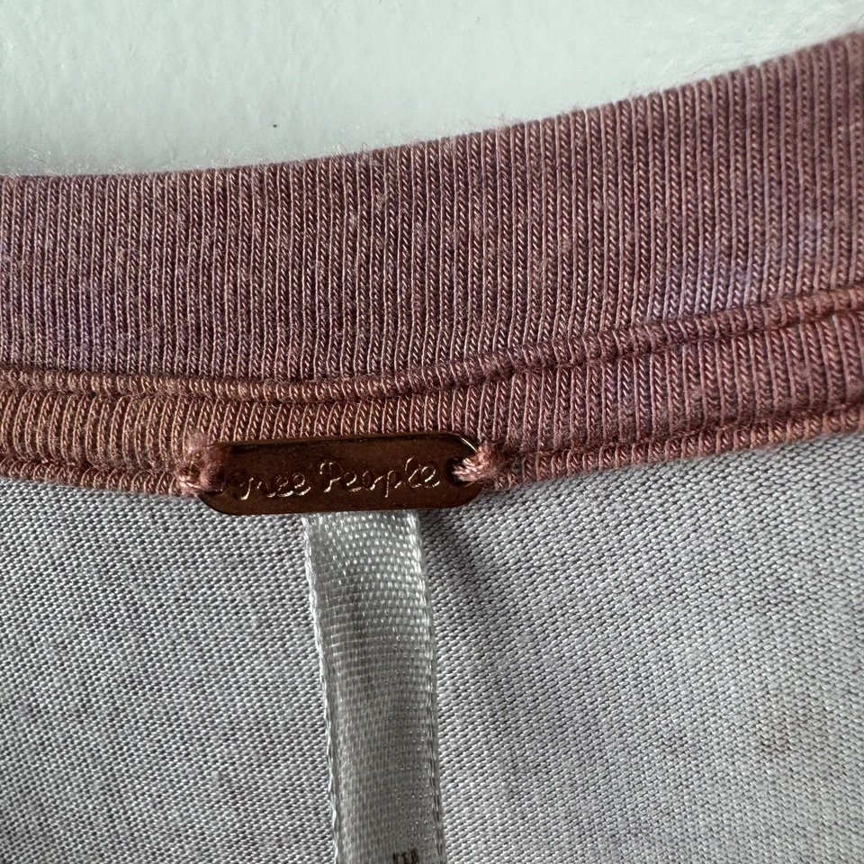 Vestido Free People Mujer Mediano Maxi Cortina Boho Artístico Anillo Detalle Fluido Foto 2 de 4