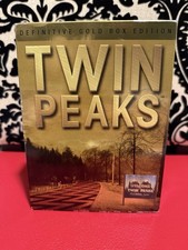 Twin Peaks Definitive Gold Box Edition DVD Set David Lynch Rare OOP