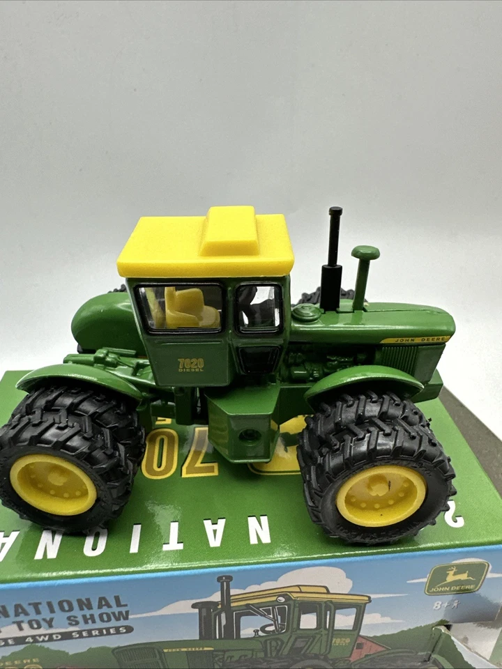 # Ertl 1/64 2003 National Farm Toy Show John Deere 7020 Diesel, Toy Farmer - Image 2 of 4