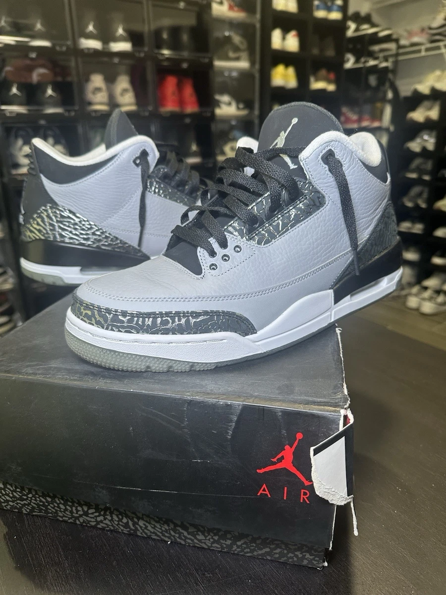 Jordan 3 Retro Wolf Grey - огромный выбор по лучшим ценам | eBay