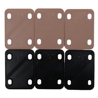 Neck Shims Reparatur Ersatz 0,25 0,5 1 Grad Zubehör Wartung