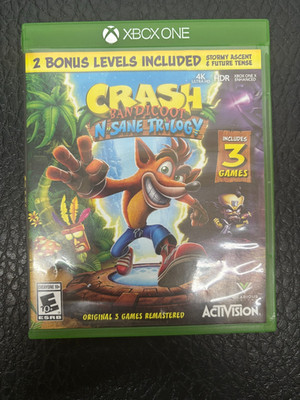  Crash Bandicoot N. Sane Trilogy Microsoft Xbox One Tested Working