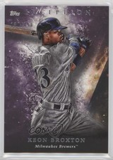 2018 Topps Inception Purple 130/150 Keon Broxton #29 fm0