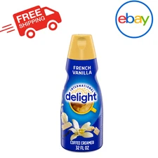 International Delight French Vanilla Liquid Coffee Creamer 32 oz Bottle