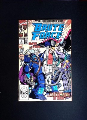 Brute Force #2, Protectors of the Environment, Marvel Comics, 1990