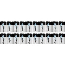 Image of Energizer Max Plus Industrial 9V/PP3 Battery AlkaliManganese 9V 20 pc