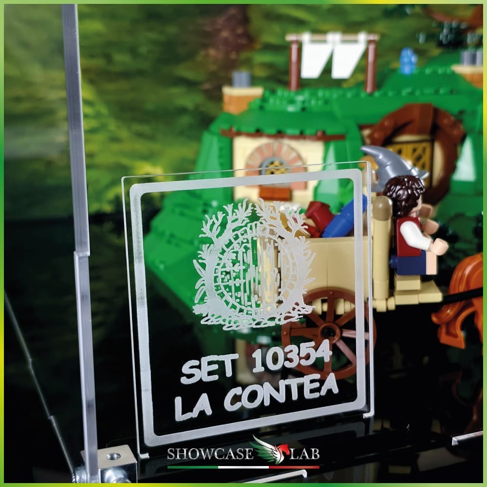 TECA IN PLEXIGLASS ACRILICO-SHOWCASE-TECA PER SET LEGO® 10274 ECTO 1-GHOST foto 4