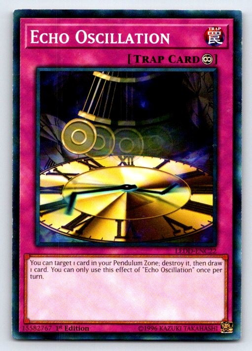 Echo Oscillation MP15-EN243 Common 2015 Mega-Tins Mega Pack Yu-Gi-Oh 1st Edition