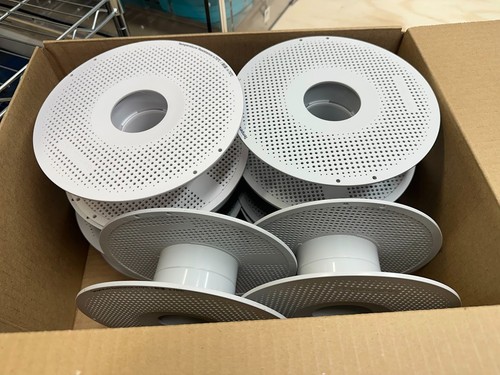 Empty Bambu Labs PLA Reusable Filament Spools - 8 Pack - AMS Compatible - Used
