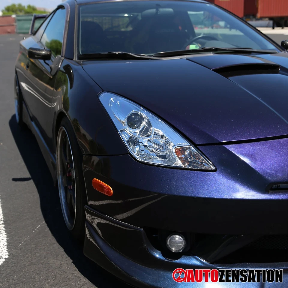 Fit 2000-2005 Toyota Celica Projector Headlights Lamps Left+Right 01 02 03 04 Foto 4 de 4