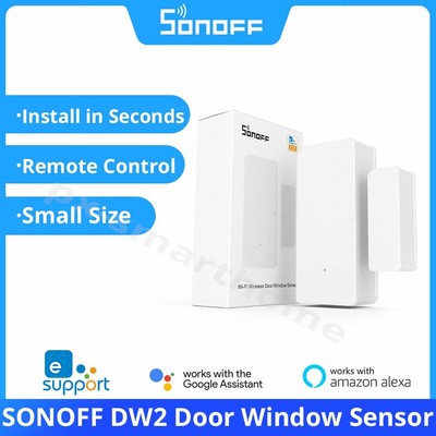 SONOFF Door Window Sensor WiFi Wireless Door Alarm System,for Alexa Google Home