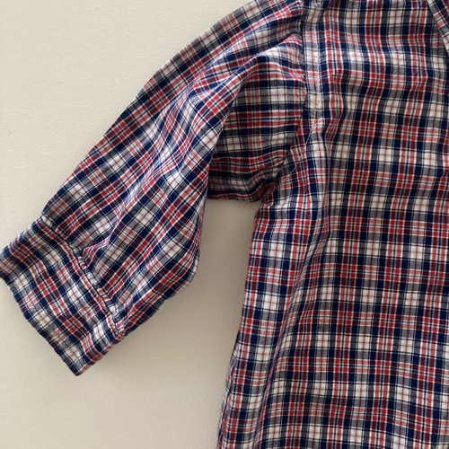 Ralph Lauren Baby Boy 9 Months Red Blue Plaid Romper Jumpsuit  - Bild 4 von 11