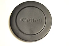 Canon 80mm push-on front metal lens cap.