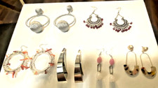 Lot of 6 Paparazzi New Multi Earring No Box See photo for varieties Drop 2-3"