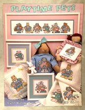 Playtime Pets by Lynn Waters Busa -Graph-It-Arts #39 - 6 Patterns