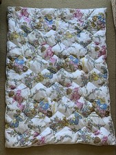 baby crib Guilted Blanket comforter boy girl swing pattern 55  x43  