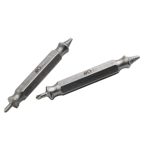 Extractor de tornillos dañado de ingeniería de precisión 2 piezas para tornillos problemáticos - Imagen 10 de 24