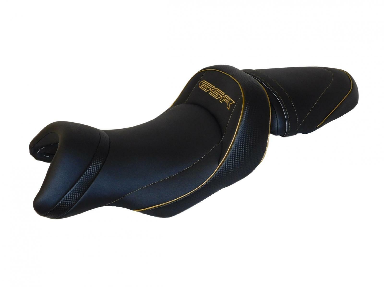 Selle gel Suzuki GSR 750 ergonomique anti-vibration Top Sellerie WEB5246