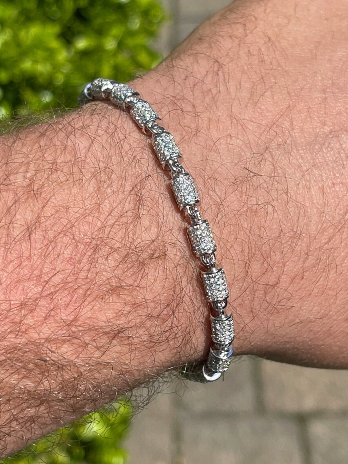 925 Stamped Sterling Silver Men's bracelet