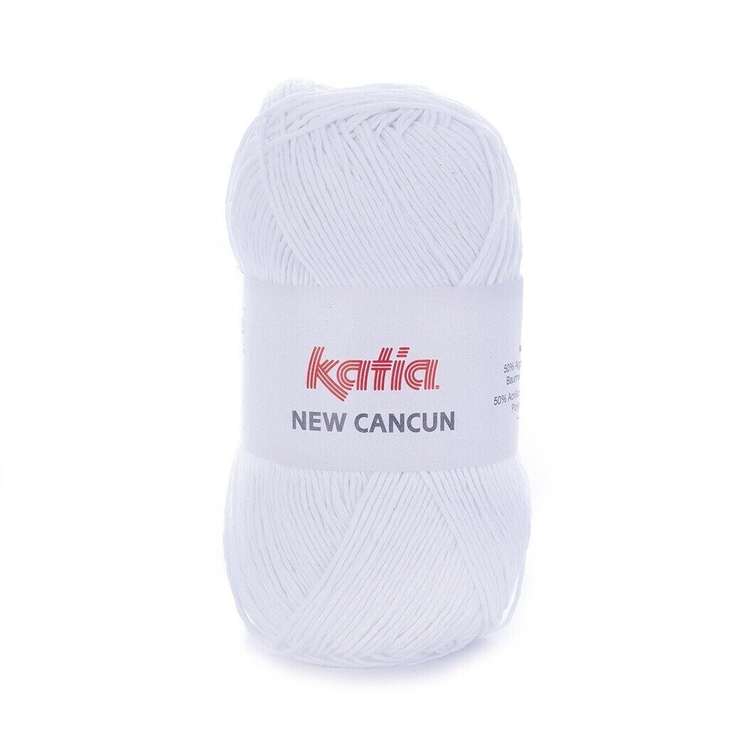 New Cancun by Katia - Blanco (54) - 100 g / approx. 250 m Wool