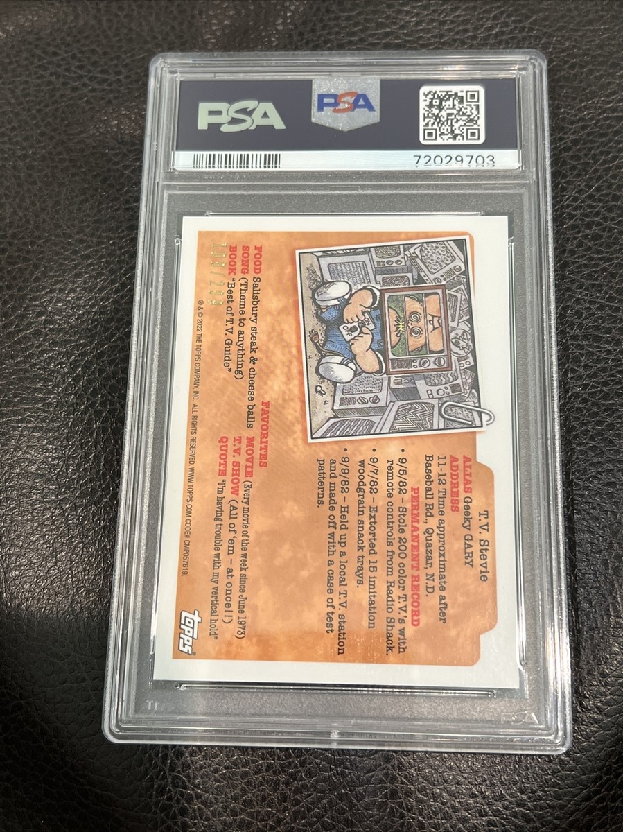2022 Garbage Pail Kids Chrome Series 5 Cliff Hanger #181a