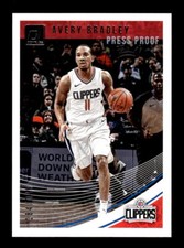 2018-19 Donruss - Signature Series #24 Avery Bradley Press Proof Silver #/349