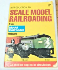 INTRODUCTION TO SCALE MODEL RAILROADING BOOKLET~FROM MODEL RAILROADER MAGAZINE
