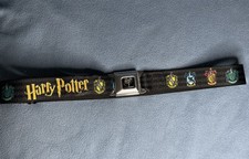 Harry Potter Buckle Down Adjustable Seat Belt Made In USA Slytherin Gryffindor