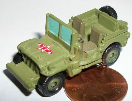 Char Sherman M4A3 Micromachines Galoob Vintage – Jouet Occasion échelle 1:144, Collection Miniature