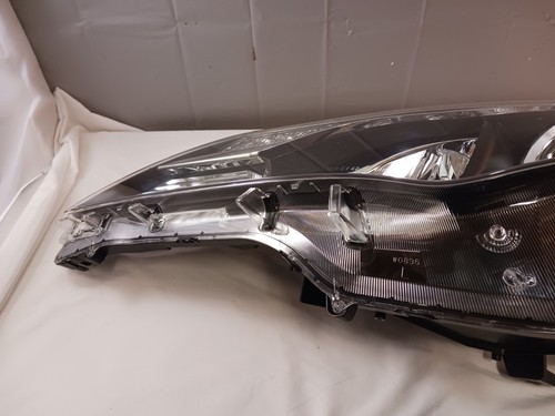 2013-2015 TOYOTA RAV4 LEFT DRIVER SIDE HALOGEN HEADLIGHT OEM LAMP CHROME BEZEL - Picture 15 of 23